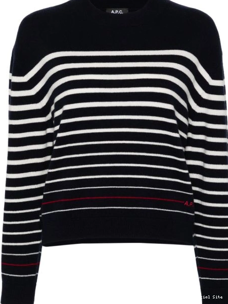 sweater A.P.C. Women striped 0421